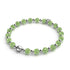 Bracelet Kikiballa en cristal vert palmier